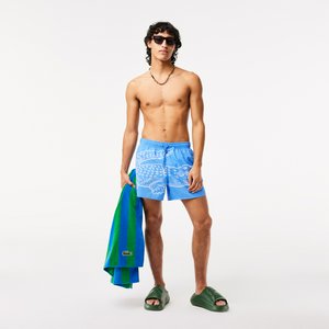 Мужские купальные шорты Lacoste, голубой, арт. 11899