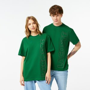 Футболка Lacoste свободной посадки Unisex, зелёный, арт. 11928