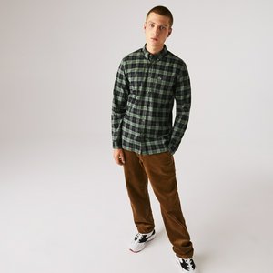 Мужская рубашка Lacoste Regular Fit, черный, арт. CH2565