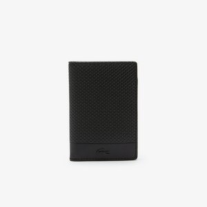 Мужской кожаный Кошелёк Chantaco с вертикальным графическим рисунком Piqué, черный, арт. NH3520CE