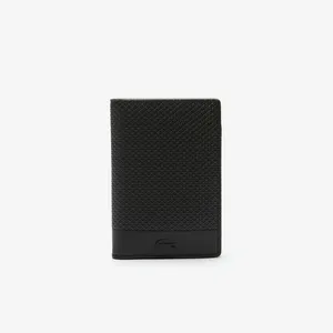 Мужской кожаный Кошелёк Chantaco с вертикальным графическим рисунком Piqué, черный, арт. NH3520CE