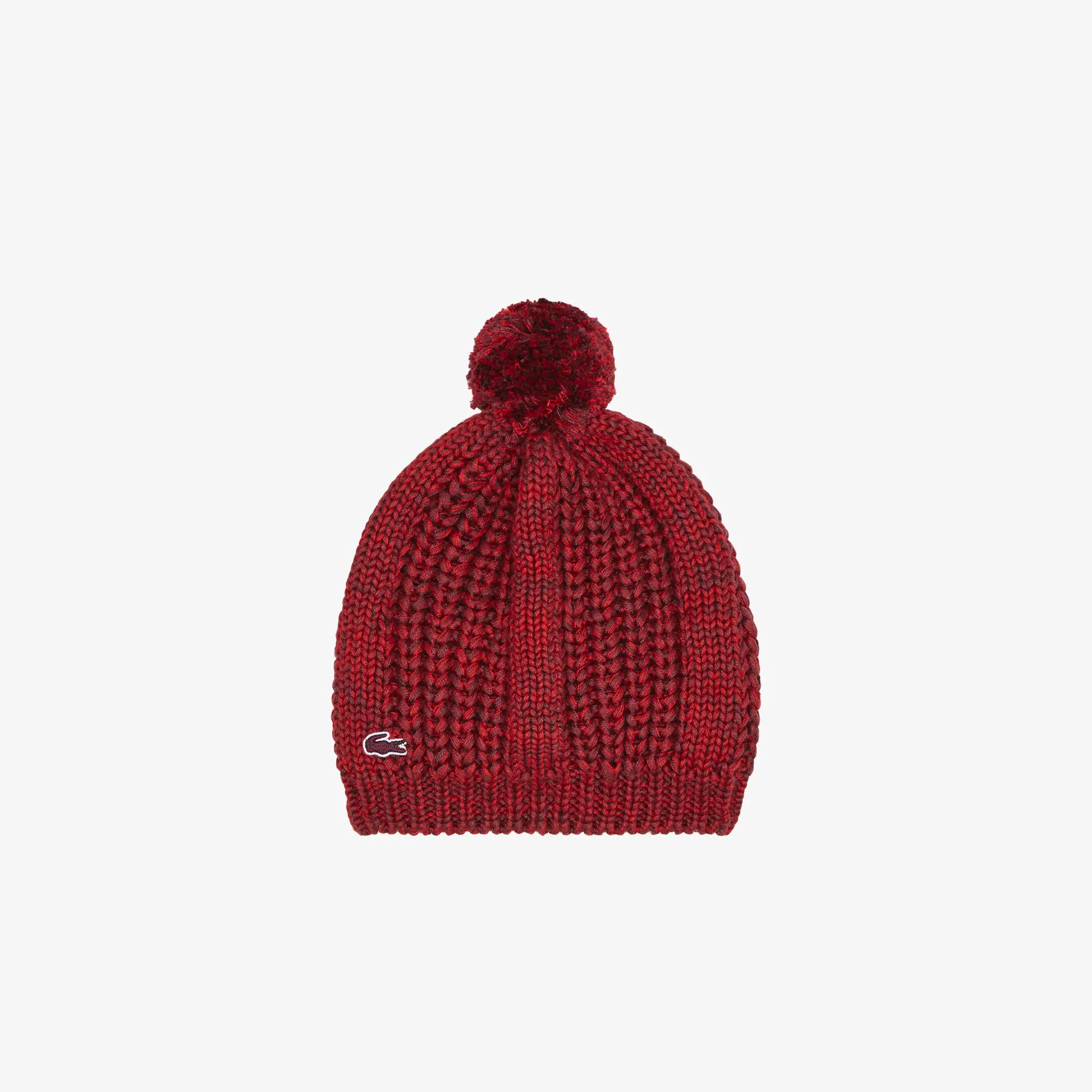 Вязаная шапка Lacoste, красный, арт. RB2021