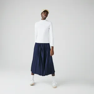 Женская хлопковая водолазка Lacoste, белый, арт. tf2310