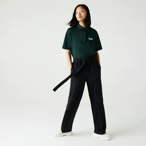 Женские брюки Lacoste с высокой талией, синий, арт. HF2492