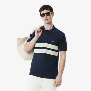 Поло Lacoste из органического хлопка, синий, арт. ph9760