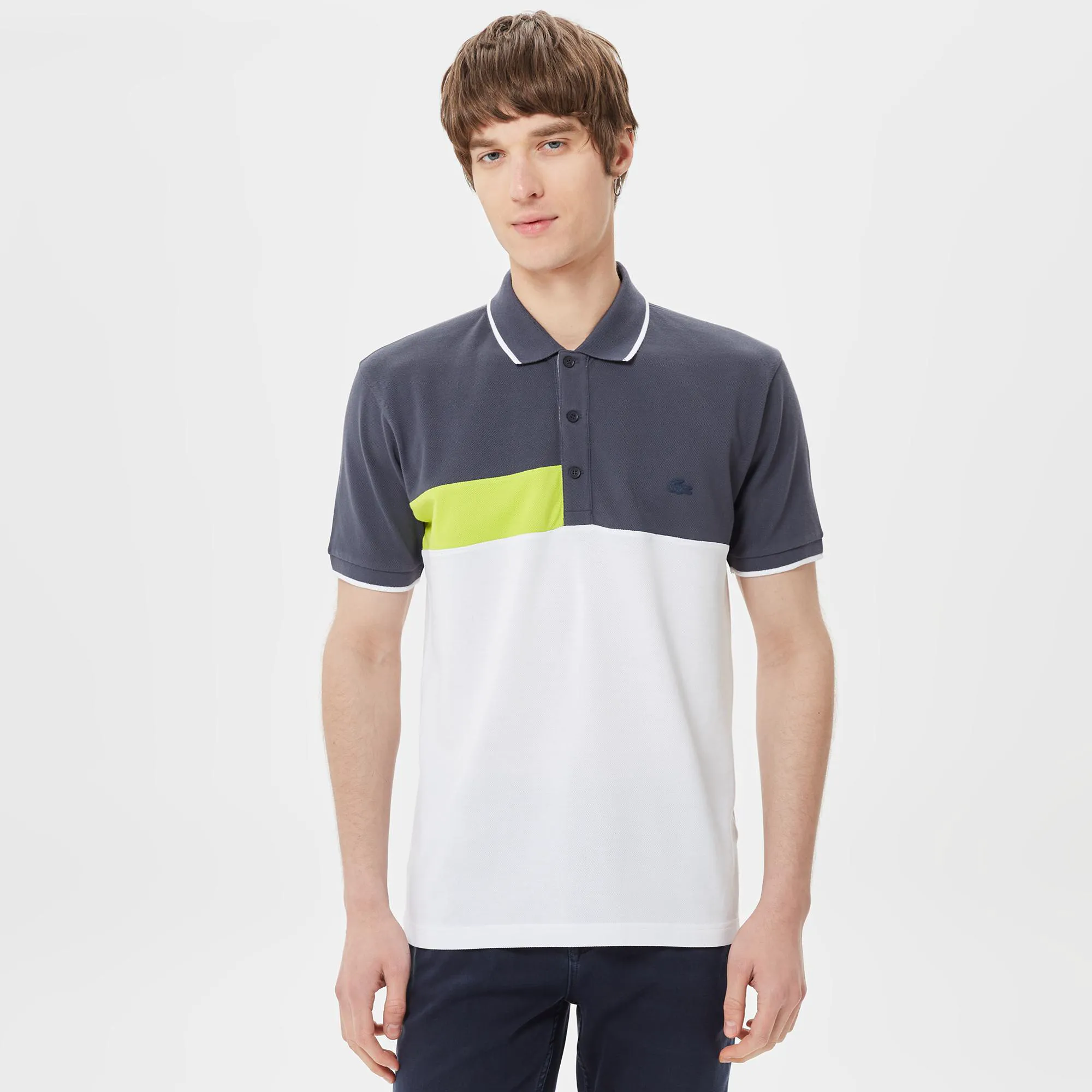 Поло Lacoste Relaxed Fit, черный, арт. ph0321