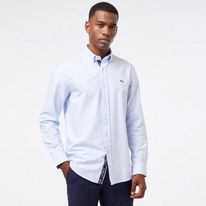 Хлопковая рубашка Lacoste Slim Fit, голубой, арт. CH2560