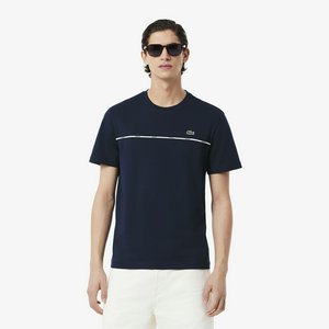 Футболка Lacoste из хлопка, синий, арт. TH9842