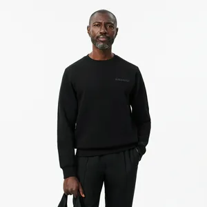 Хлопковый свитшот Lacoste, черный, арт. sh2858