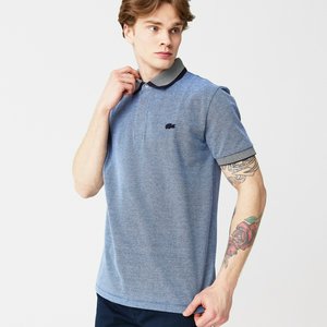 Поло Lacoste Regular Fit в полоску, синий, арт. PH1924