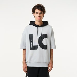 Толстовка Lacoste Loose Fit с капюшоном, серый, арт. sh0420