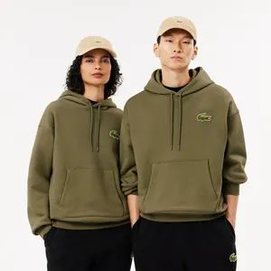 Толстовка Lacoste Loose Fit Unisex, хаки, арт. SH2754