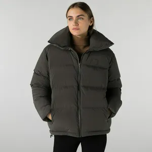 Женский пуховик Lacoste Quilted Puffer, бежевый, арт. bf2234