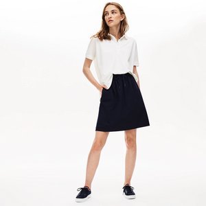 Юбка Lacoste с регулируемым поясом, черный, арт. JF4171