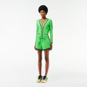 Женские спортивные шорты Lacoste, зеленый, арт. gf1608