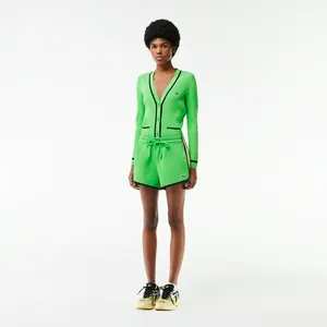 Женские спортивные шорты Lacoste, зеленый, арт. gf1608