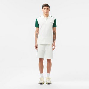 Мужские шорты Lacoste из эластичного хлопка, белый, арт. gh0512