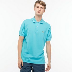 Поло Lacoste L1212 Classic Fit, голубой, арт. L1212