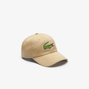 Кепка Lacoste Live Big Croc Twill, бежевый, арт. RK4711