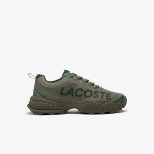 Мужские кеды Lacoste LGUARD BRKR CTT, хаки, арт. 750sma0128