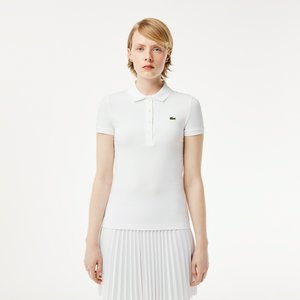 Поло Lacoste L12.12 Slim Fit, белый, арт. df3443