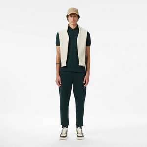 Хлопковые спортивные брюки Lacoste SLIM FIT, зеленый, арт. xh2623