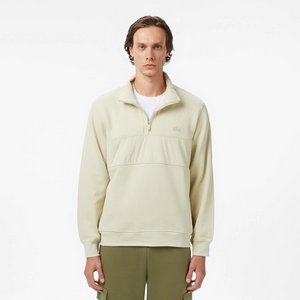 Мужской хлопковый свитшот Lacoste, бежевый, арт. sh2627