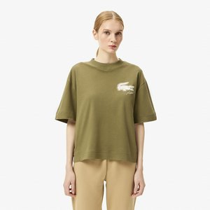Футболка Lacoste Loose Fit, хаки, арт. tf2603