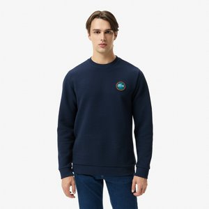 Лонгслив Lacoste Tennis Heritage REGULAR FIT, синий, арт. th2633