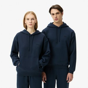 Хлопковый свитшот Lacoste Loose Fit, синий, арт. sh7741