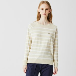 Женский свитер Lacoste, бежевый, арт. AF0216