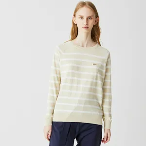 Женский свитер Lacoste, бежевый, арт. AF0216