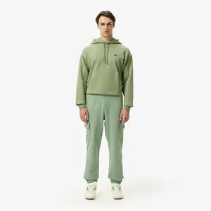 Мужские спортивные брюки Lacoste из органического хлопка, зеленый, арт. XH9710
