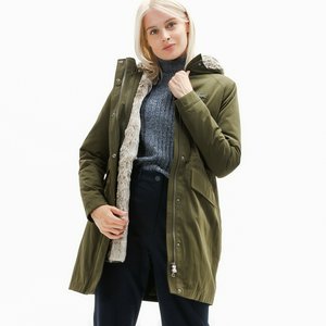 Утеплённая куртка-парка Lacoste, зеленый, арт. BF2040