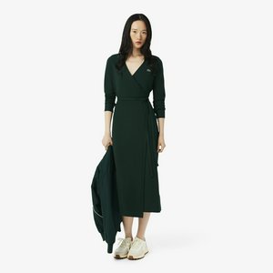 Платье Lacoste, зеленый, арт. ef6022