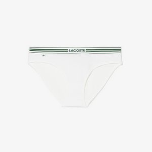 Женское нижнее бельё Lacoste из эластичного хлопка, белый, арт. 8f1333