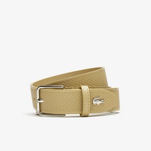 Кожаный ремень Lacoste CHANTACO, коричневый, арт. rc4028