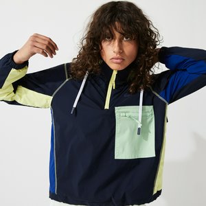 Ветровка Lacoste с капюшоном, синий, арт. bf5682