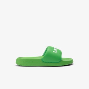 Женские сланцы Lacoste SERVE SLIDE, зеленый, арт. 747cfa0032