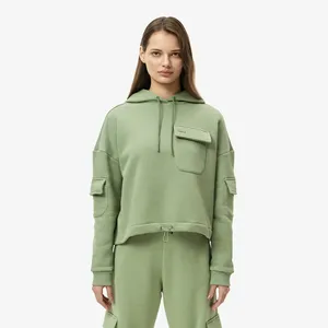 Женский свитшот Lacoste, зеленый, арт. SF2603