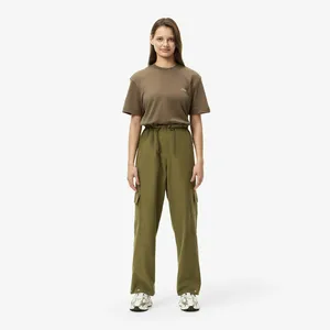 Женские брюки Lacoste OVERSIZE FIT, хаки, арт. HF8962