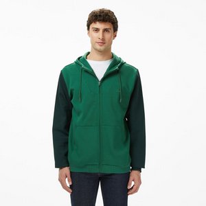 Хлопковый свитшот Lacoste SLIM FIT, зеленый, арт. sh2602