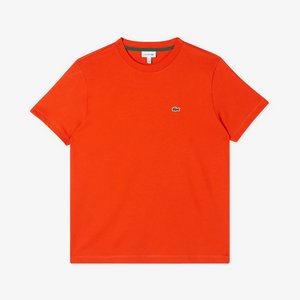 Детская футболка Lacoste из хлопка, оранжевый, арт. tj1122