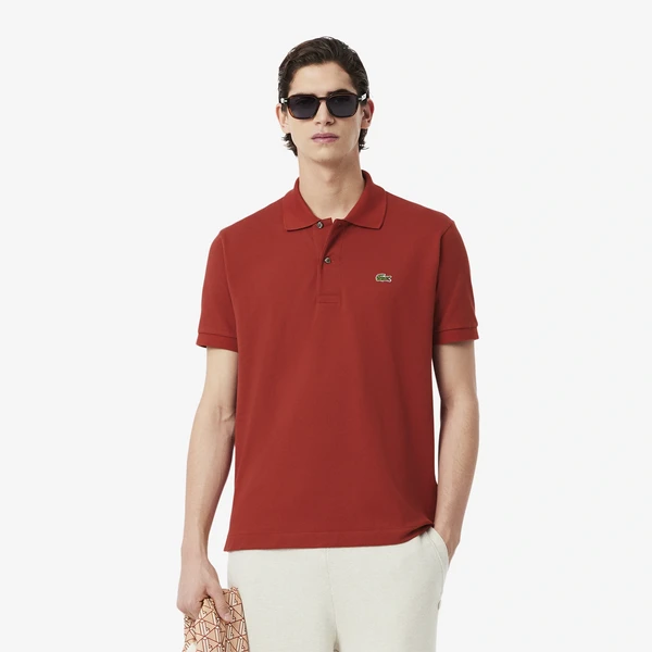 Поло Lacoste Classic Fit, коричневый, арт. l1212