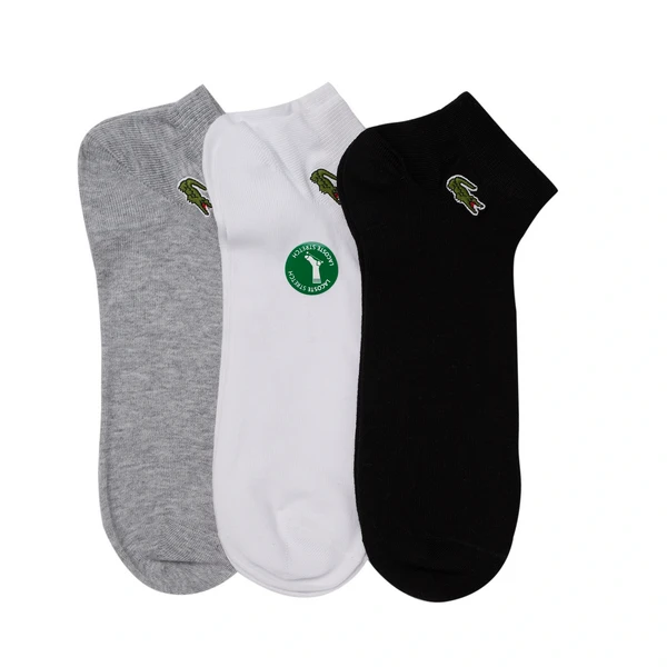 Носки Lacoste Unisex, 3 пары, белый, арт. ra1163