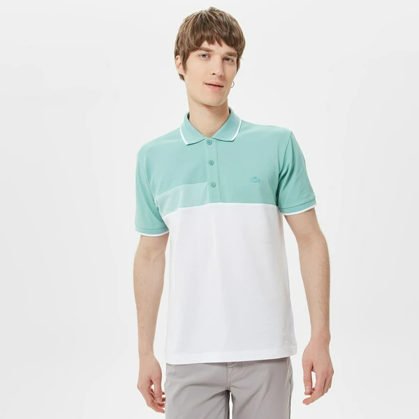 Мужское поло Lacoste Mavi Relaxed Fit, белый, арт. ph0321