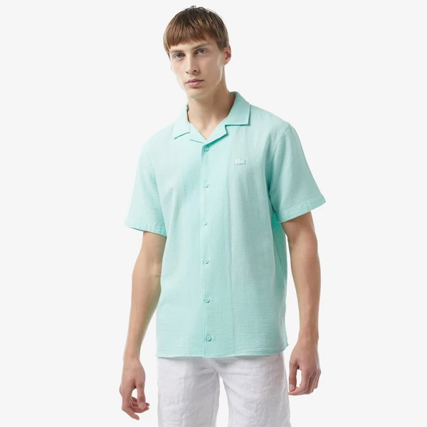 Рубашка Lacoste Loose Fit, зеленый, арт. ch0446