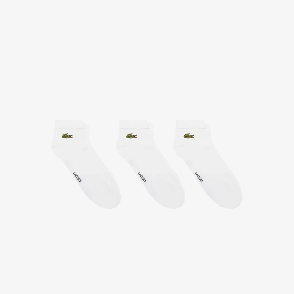 Носки Lacoste Unisex из эластичного хлопка, белый, арт. ra2432