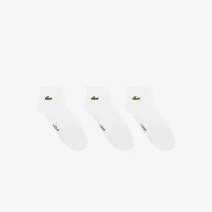 Носки Lacoste Unisex из эластичного хлопка, белый, арт. ra2432