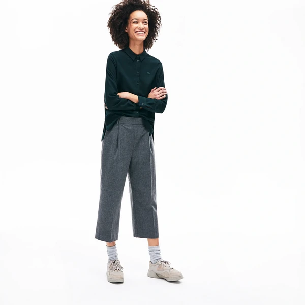 Женские брюки Lacoste Casual Fit, серый, арт. hf8492